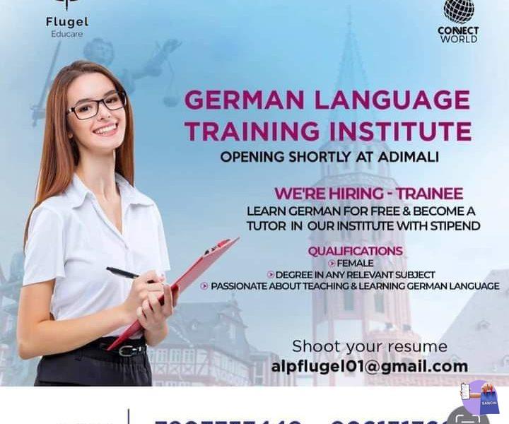 GERMAN LANGUAGE TRAINEE