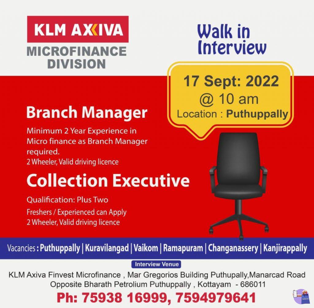 walk in interview
