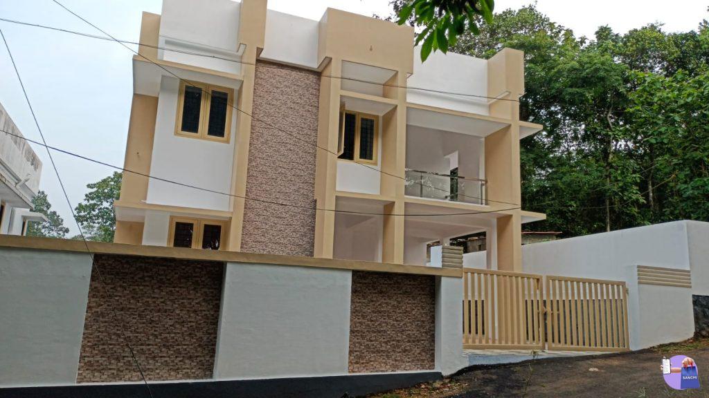 1800 സ്ക്വരെ ഫീറ്റ് ഇരുനില പുതിയ വീട്,