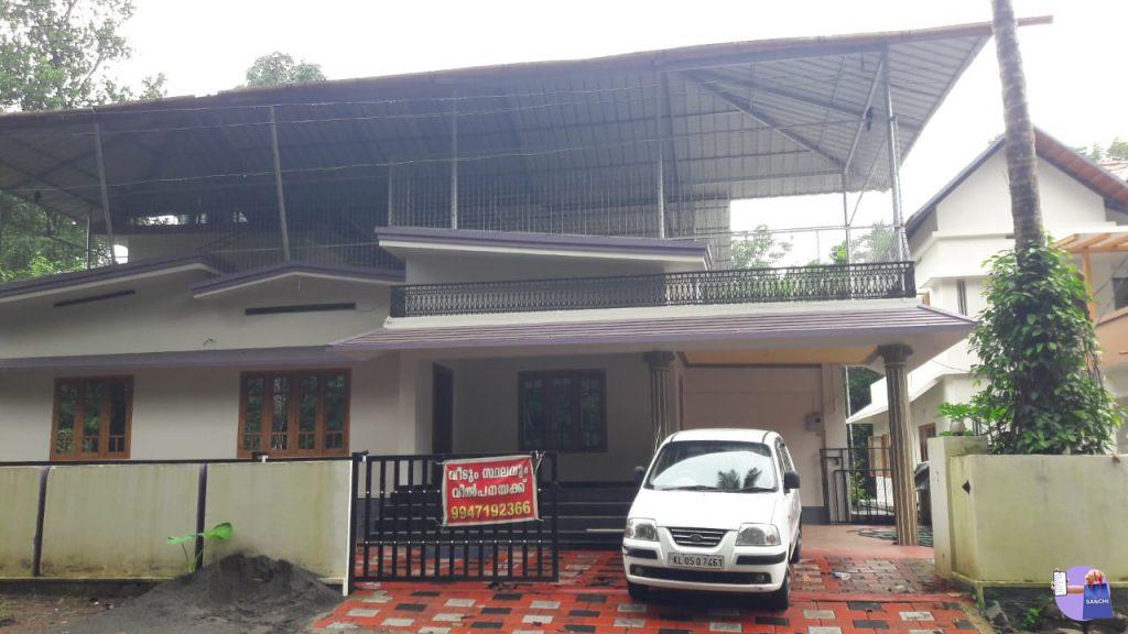 2750 sqf വിട് 18.5 സെന്റ് സ്ഥലം