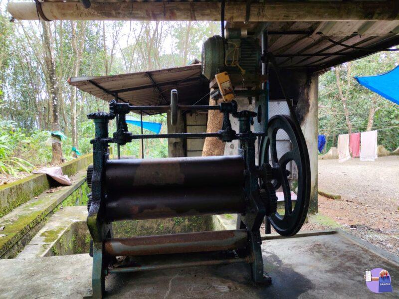 Rubber machine