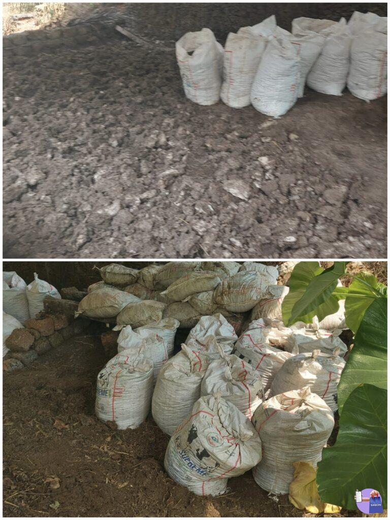 Cow dung & Goat dung